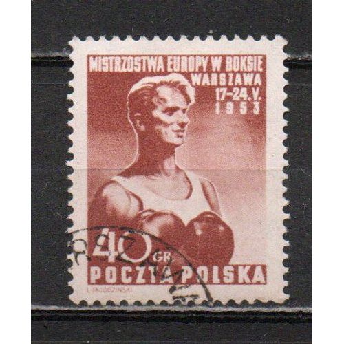 Timbre-Poste De Pologne