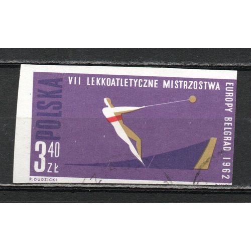 Timbre-Poste De Pologne