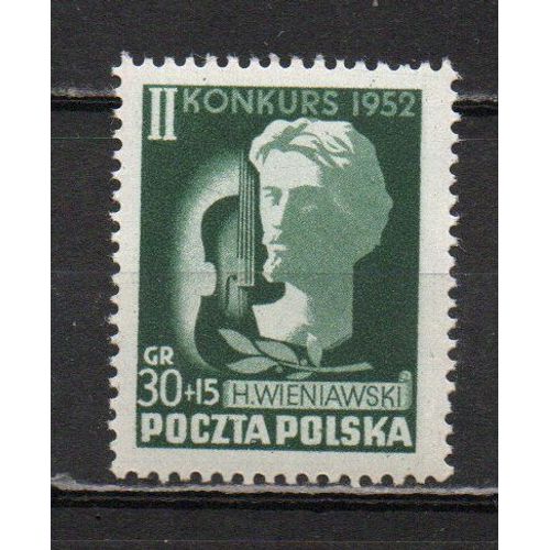 Timbre-Poste De Pologne