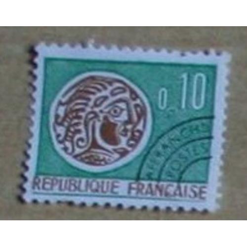 France : 5 Timbres Préoblitérés (0,08-0,10-0,22-0,26-5 & 8 Fr)