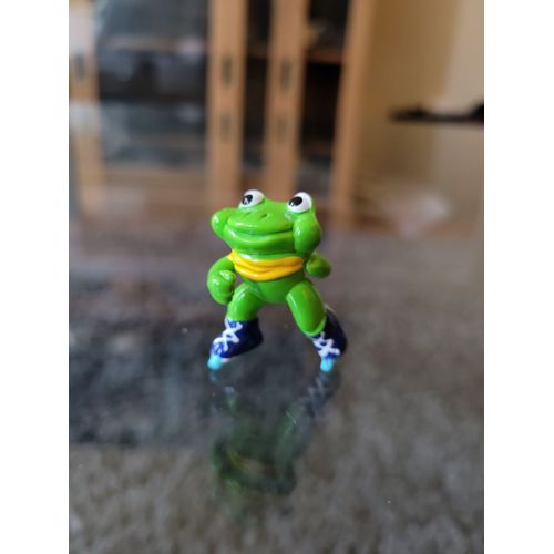 Jouet Figurine Kinder - Collection Grenouille - Grenouille Patineuse