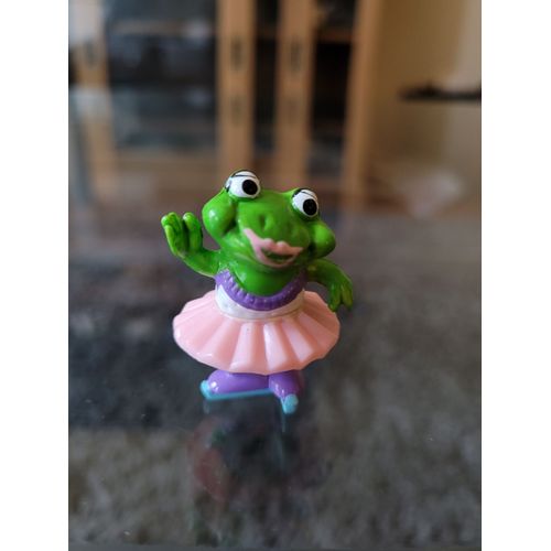 Jouet Figurine Kinder - Collection Grenouille - Grenouille Patineuse En Robe