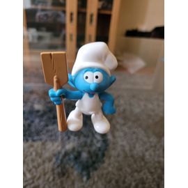 Jouet Figurine Les Schtroumpfs - Schtroumpf Pizzaiolo - Collection Mac Donalds Happy Meal