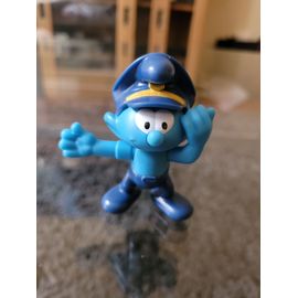Jouet Figurine Les Schtroumpfs - Schtroumpf Policier - Collection Mac Donalds Happy Meal