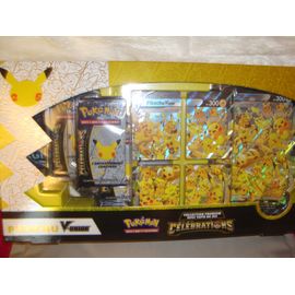 Pokemon Coffret Premium Pikachu V Union Celebrations 25 Ans Scelle Fr