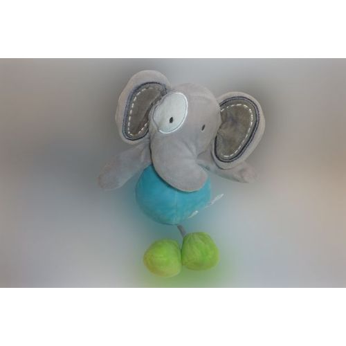 Doudou Éléphant Peluche 29 Cm Cmp