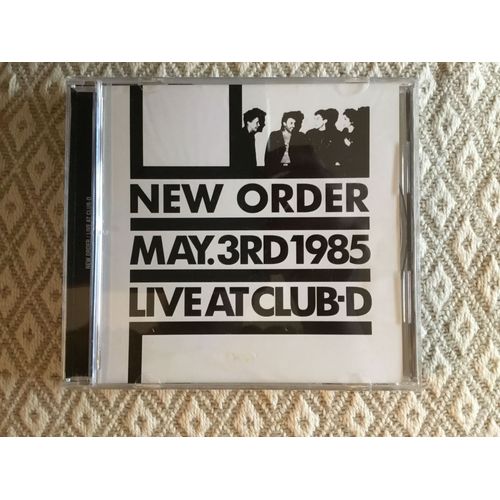 New Order : May 3rd 1985 Live At Club-D