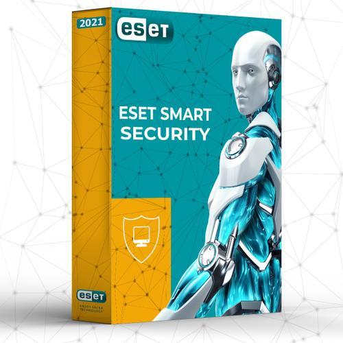 Eset Smart Security Premium - 2021 - 1 An - 1pc - Clé De Licence
