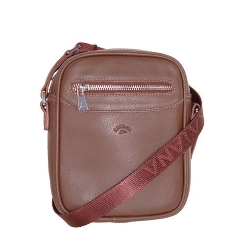 Sac bandoulière KATANA en cuir réf 89101 marron (3 couleurs disponible)