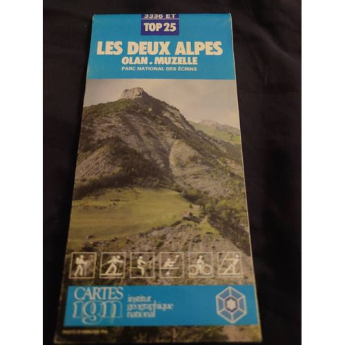 Carte Ign Top 25 Deux Alpes