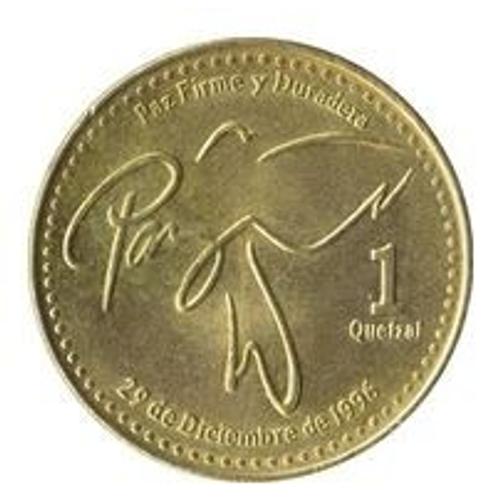Pièce 1 Quetzal Guatemala - 1999