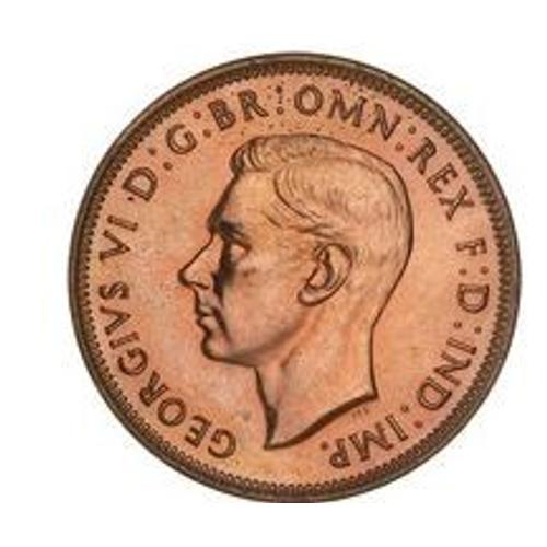 Pièce 1/2 Penny Australie - 1946