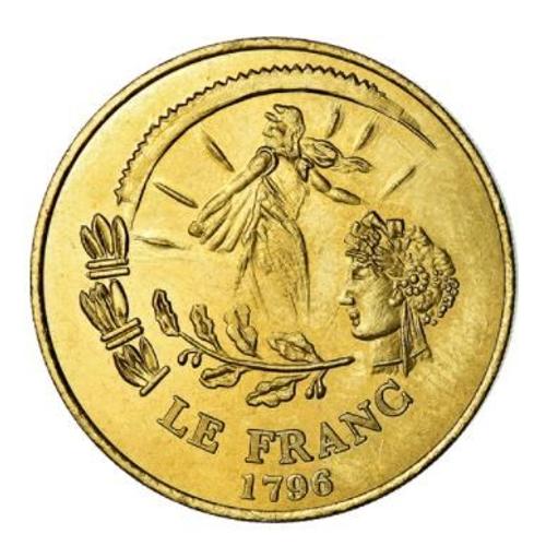 Jeton Le Franc 1796 / L'euro 2002