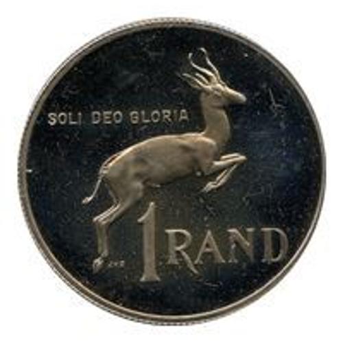 Pièce 1 Rand Afrique Du Sud - 1990 Présidence Botha