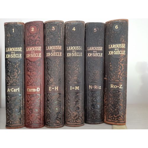 Encyclopédie Larousse Du Xx Siècle Année 1928