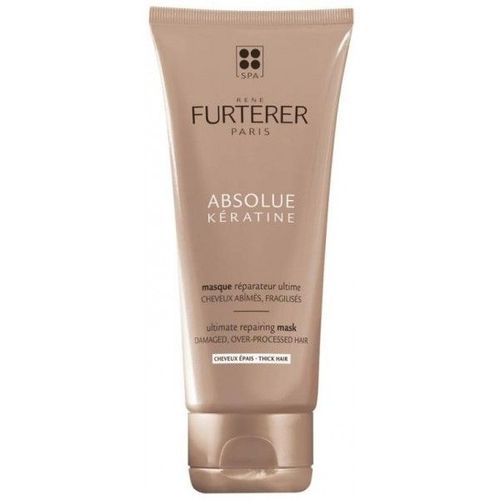 René Furterer Absolue Kératine Masque Réparateur Ultime Tube Cheveux Épais 100ml 