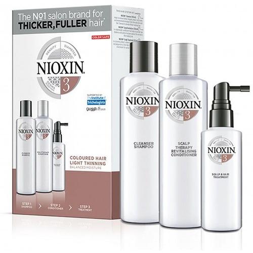 Kit Soin Nioxin N°3 Cheveux Visiblement Clairsemés Fins Et Sensibilisés 