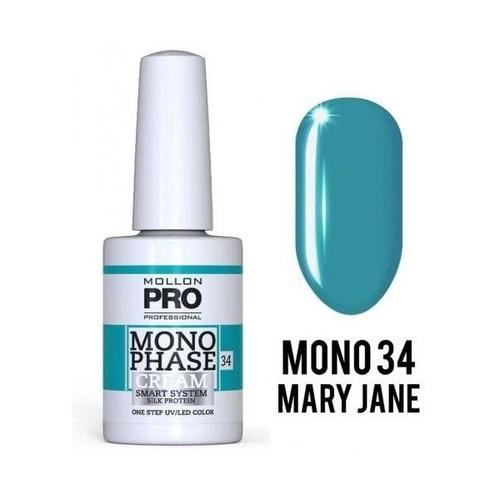 Vernis Monophase N°34 Mary Jane Uv/Led Mollon Pro 10ml 