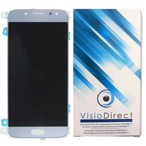Visiodirect® Ecran Complet Pour Samsung Galaxy J5 2017 Sm-J530f Téléphone Portable Bleu Vitre Tactile + Écran Lcd