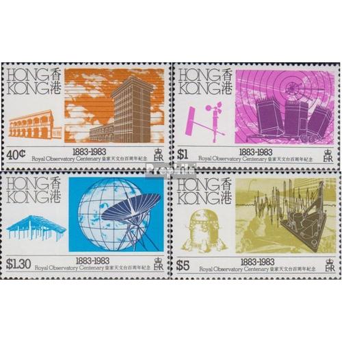 Hong Kong 419-422 (Complète Edition) Neuf Avec Gomme Originale 1983 100 Années Observatoire