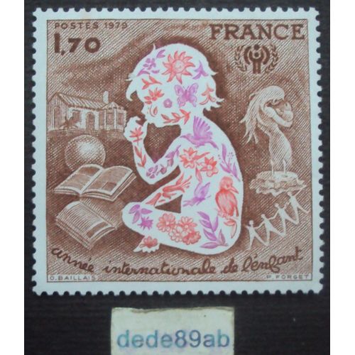 France . 1979 Année Internationale De L'enfant . Non Oblitéré
