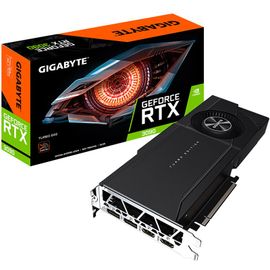Gigabyte GeForce RTX 3090 TURBO 24G - Carte graphique - GF RTX 3090 - 24 Go GDDR6X - PCIe 4.0 x16 - 2 x HDMI, 2 x DisplayPort