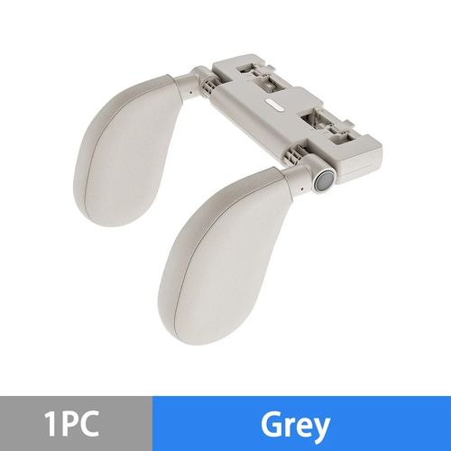 Appui-Tête De Voiture Pour Enfants Et Adultes,Appui-Tête À Angle Réglable,Repose-Tête De Voyage,Oreiller De Mémoire,Siège De Voiture - Type Leather Grey
