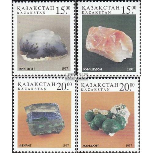 Kazakhstan 188-191 (Complète Edition) Neuf Avec Gomme Originale 1997 Locals Minéraux