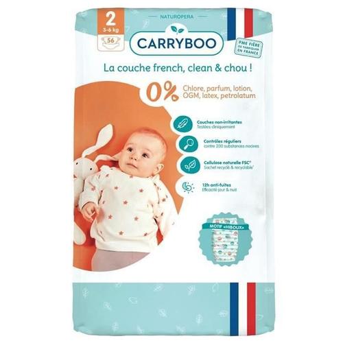 Carryboo Couches Taille 2 Jumbo X56