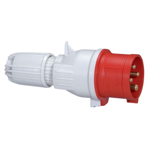 Fiche mâle 3P+T 32A 400V IP44 - LEGRAND - 555238