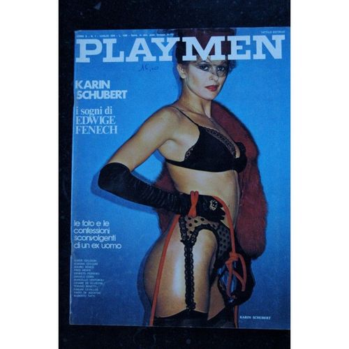 Playmen Italy 1976 07 Anno X N° 7 Susanne Libik Karin Schubert Edwige Fenech