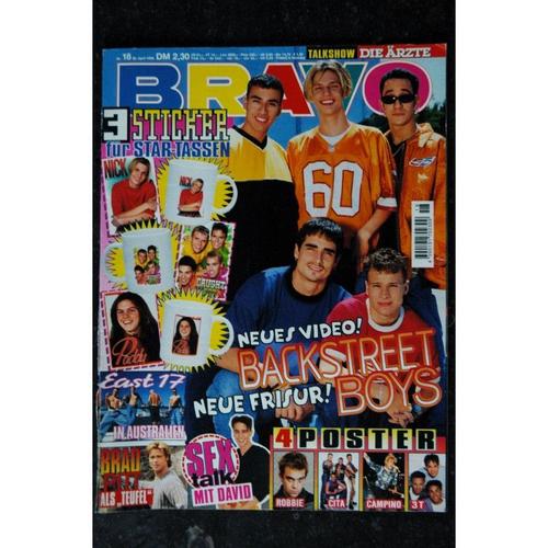 Bravo German 1996 N° 18 - 25 April Backstreet Boys - Posters Voir Liste