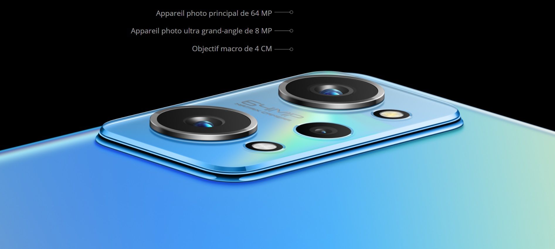 Realme GT Neo 2 8/128 Go Bleu Neo image 10 | Rakuten