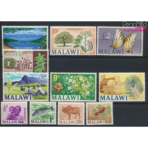 Malawi 41-51 (Complète Edition) Neuf Avec Gomme Originale 1966 Locals (9592013