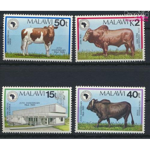 Malawi 533-536 (Complète Edition) Neuf Avec Gomme Originale 1989 Afri (9591980