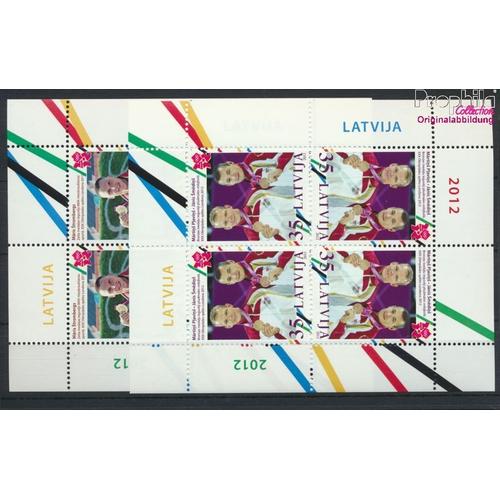 Lettonie 851klb-852klb Feuille Miniature (Complète Edition) Neuf Avec (9608322