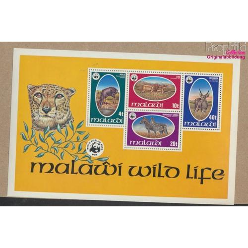 Malawi Block52 (Complète Edition) Neuf Avec Gomme Originale 1978 Prot (9624868