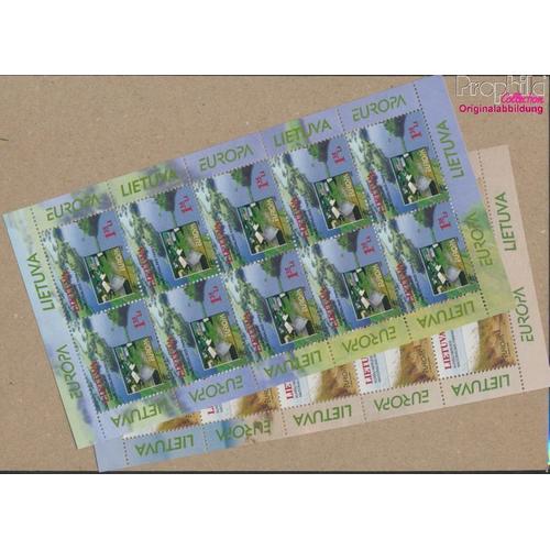 Lituanie 693klb-694klb Feuille Miniature (Complète Edition) Neuf Avec (9624763