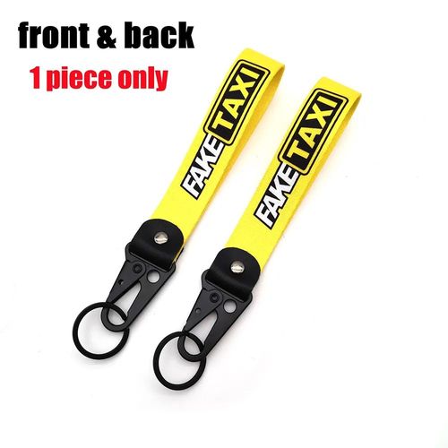 Jdm-Porte-Clés Initial D En Nylon,Porte-Clés Auto,Étiquettes,Réinitialisation À Ressort En Acier,Lanière Pour Faux Taxi,Basse Vie,Voiture,Moto,Accessoires - Type 2
