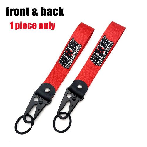 Jdm-Porte-Clés Initial D En Nylon,Porte-Clés Auto,Étiquettes,Réinitialisation À Ressort En Acier,Lanière Pour Faux Taxi,Basse Vie,Voiture,Moto,Accessoires - Type 30