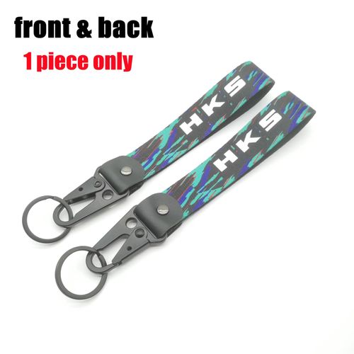 Jdm-Porte-Clés Initial D En Nylon,Porte-Clés Auto,Étiquettes,Réinitialisation À Ressort En Acier,Lanière Pour Faux Taxi,Basse Vie,Voiture,Moto,Accessoires - Type 19