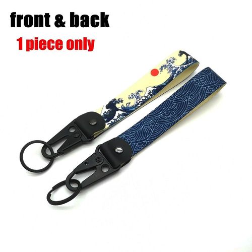 Jdm-Porte-Clés Initial D En Nylon,Porte-Clés Auto,Étiquettes,Réinitialisation À Ressort En Acier,Lanière Pour Faux Taxi,Basse Vie,Voiture,Moto,Accessoires - Type 3