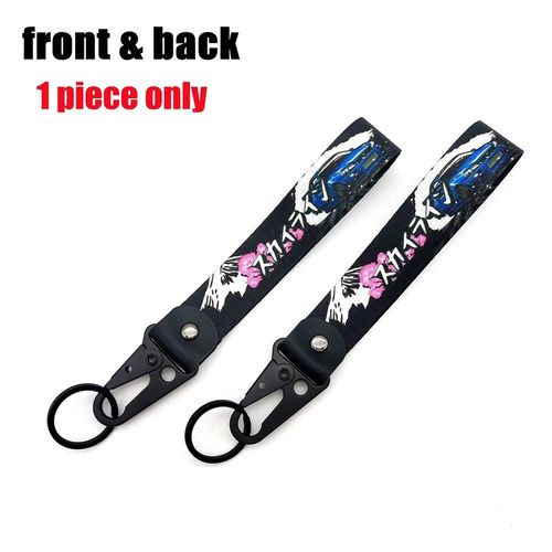 Jdm-Porte-Clés Initial D En Nylon,Porte-Clés Auto,Étiquettes,Réinitialisation À Ressort En Acier,Lanière Pour Faux Taxi,Basse Vie,Voiture,Moto,Accessoires - Type 28