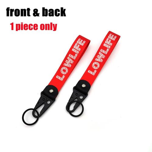 Jdm-Porte-Clés Initial D En Nylon,Porte-Clés Auto,Étiquettes,Réinitialisation À Ressort En Acier,Lanière Pour Faux Taxi,Basse Vie,Voiture,Moto,Accessoires - Type 7