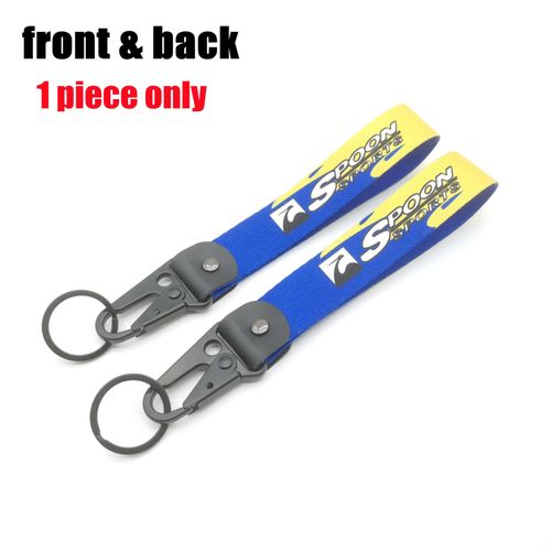 Jdm-Porte-Clés Initial D En Nylon,Porte-Clés Auto,Étiquettes,Réinitialisation À Ressort En Acier,Lanière Pour Faux Taxi,Basse Vie,Voiture,Moto,Accessoires - Type 9