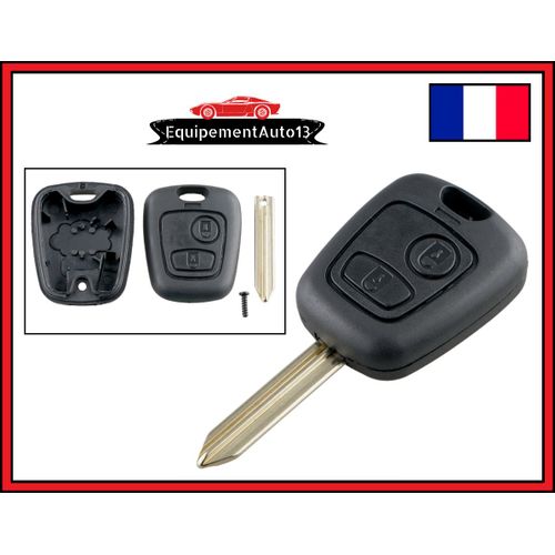 Coque Boitier Clé Télécommande Pour Peugeot Partner Citroen Berlingo Xsara