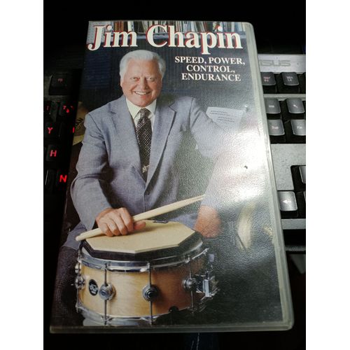 3 Vhs De Methode Pour Batterie Avec Virgil Donati +Jim Chapin+Tommy Aldridge