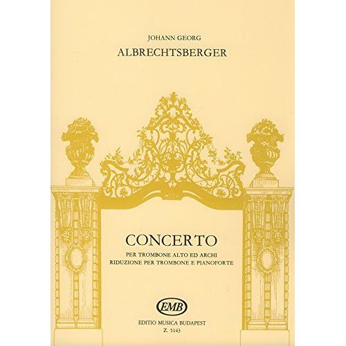 Concerto Per Trombone Alto Ed Archi - Riduzione Per Trombone E Pianoforte