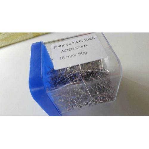 Boite Épingles En Acier À Piquer 18 Mm - Bohin