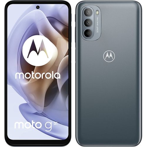 Motorola Moto G31 Dual-SIM 64 Go Gris Minéral